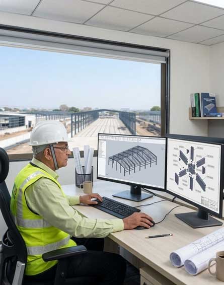 Structural steel engineering